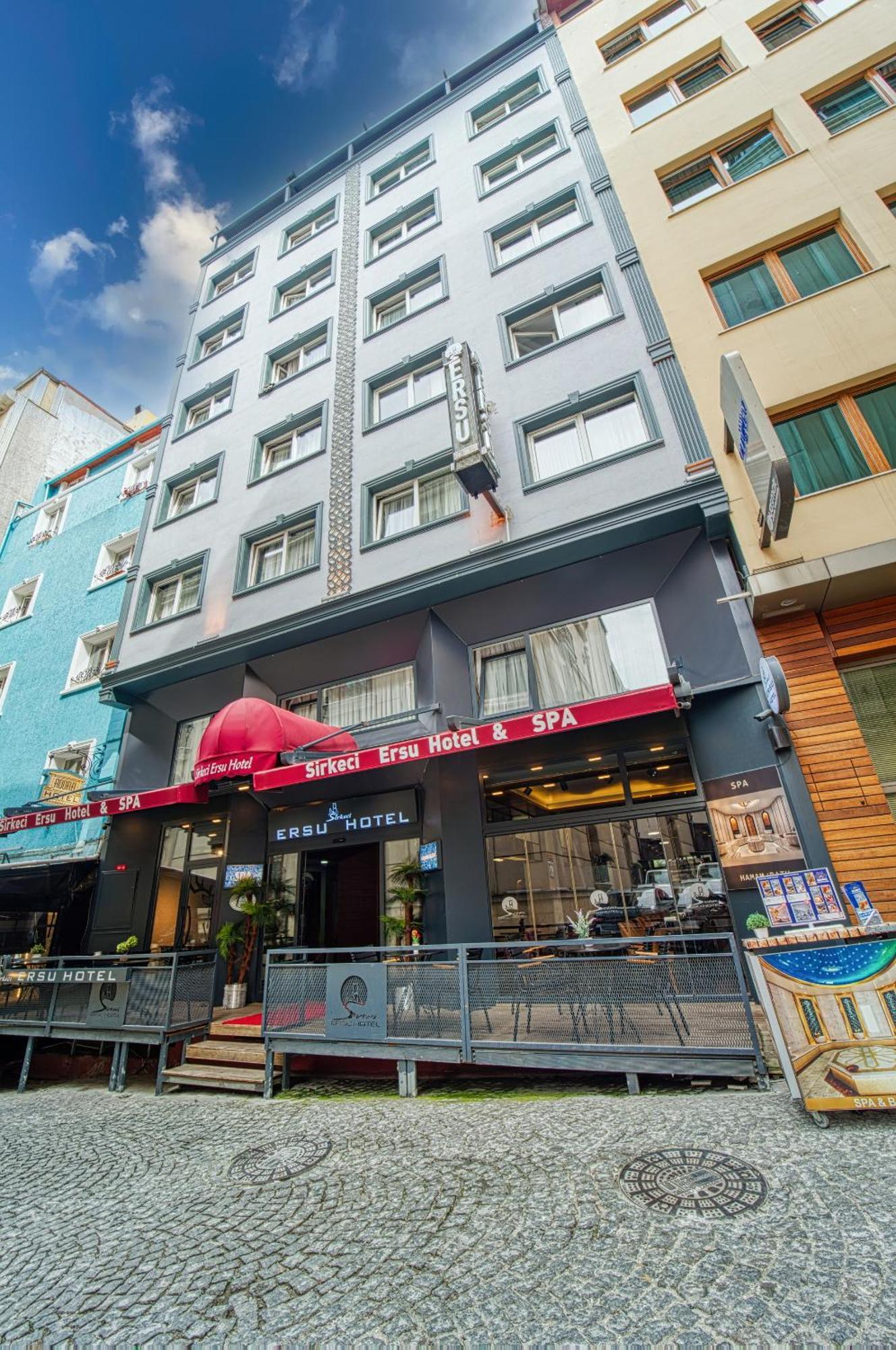 Sirkeci Ersu Hotel&SPA Istanbul Exterior foto