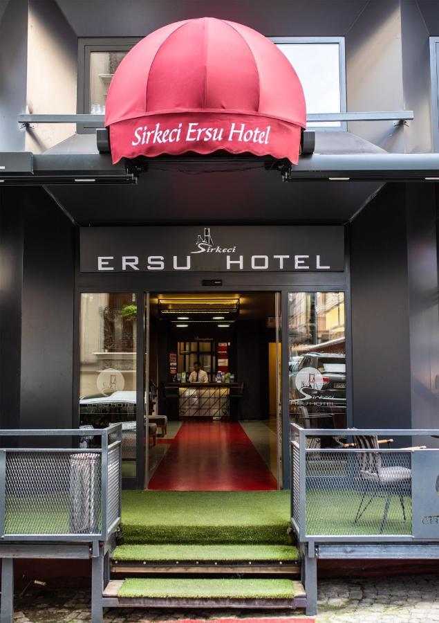 Sirkeci Ersu Hotel&SPA Istanbul Exterior foto